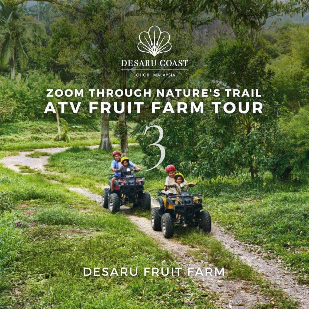 哥打丁宜Desaru 16Pax Family With Private Mini Pool & Jacuzzi别墅 外观 照片